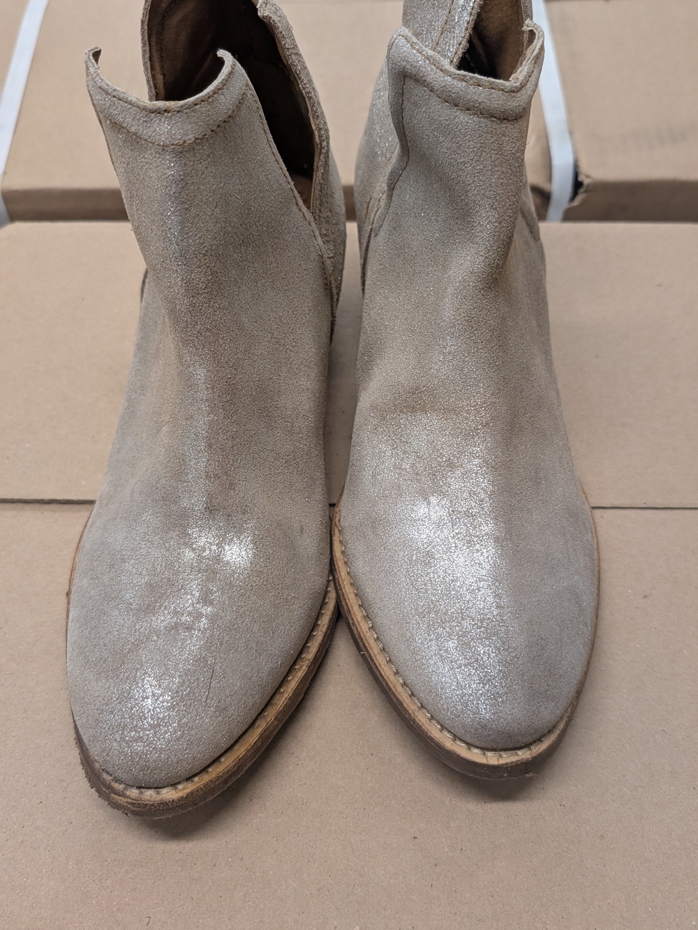 Women's Suede Boots Diba Pre Owned Size 10